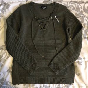 Olive Green Sweater